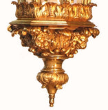 Louis XIV Style Gilt Bronze Octagonal Versailles Lantern