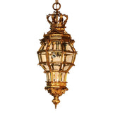 Louis XIV Style Gilt Bronze Octagonal Versailles Lantern