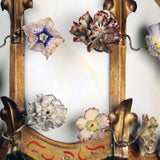 Louis XV Provincial Style Polychrome Tôle and Glass Hanging Lantern