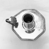 Antique  Silver Chamberstick