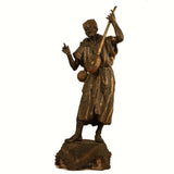 French Spelter Figure of an Arab Street Musician