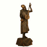 French Spelter Figure of an Arab Street Musician