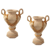 Pair of Cast Iron Jardinières