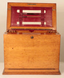 Irish Golden Oak Writing Box