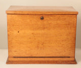 Irish Golden Oak Writing Box