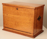 Irish Golden Oak Writing Box