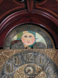 American Sheraton Style Longcase Clock