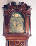 American Sheraton Style Longcase Clock