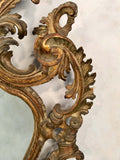 Baroque Style Giltwood Mirror