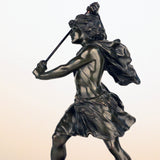 French, Early 20th Century Bronze, David Beheading Goliath