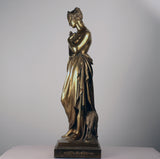 French Gilt Bronze Group Ceres