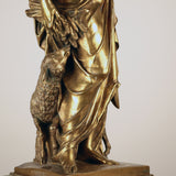 French Gilt Bronze Group Ceres