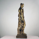 French Gilt Bronze Group Ceres