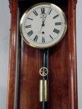 Biedermeier Regulator Longcase Clock in Fruitwood Case