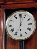 Biedermeier Regulator Longcase Clock in Fruitwood Case