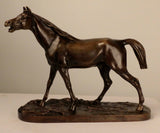 Bronze Figure of an Arab Horse Signed by Pierre Jules Mêne