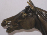 Bronze Figure of an Arab Horse Signed by Pierre Jules Mêne