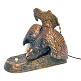 Austrian Bronze Bell-Push Modelled as a Grouse