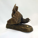Austrian Bronze Bell-Push Modelled as a Grouse