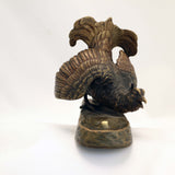 Austrian Bronze Bell-Push Modelled as a Grouse