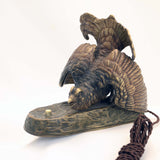 Austrian Bronze Bell-Push Modelled as a Grouse