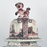 Large Antique Dutch Delft Jar and Cover