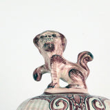 Large Antique Dutch Delft Jar and Cover