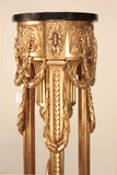 Pair of Louis XVI Style Giltwood Torchieres