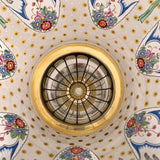 Art Nouveau Fachule Haida Steinschnu Enamelled Raised Bowl