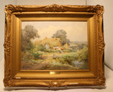 Henry J S Stannard "Near Kimbarton" and "In a Hampshire Garden", Pair