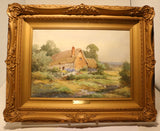 Henry J S Stannard "Near Kimbarton" and "In a Hampshire Garden", Pair