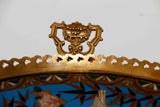 French  Bronze & Cloisonne Centerpiece