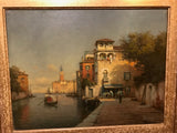 Antoine Bouvard Venetian Scene