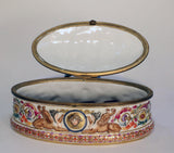 Capo di Monte Oval Casket