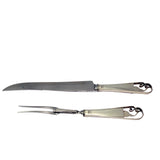 Carl Poul Petersen Sterling Carving Set