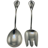 Carl Poul Petersen Sterling Salad Serving Set