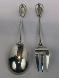 Carl Poul Petersen Sterling Salad Serving Set