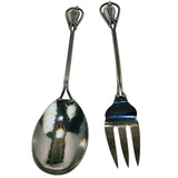 Carl Poul Petersen Sterling Salad Serving Set