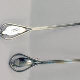 Carl Poul Petersen Sterling Salad Serving Set