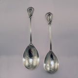 Carl Poul Petersen Sterling Salad Serving Set