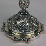 Important Pair of Louis XV Style Five-Light Silver Candelabra