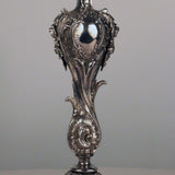 Important Pair of Louis XV Style Five-Light Silver Candelabra