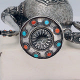 Antique Tibetan Silver Ceremonial Ewer