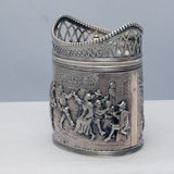 Dutch Silver Tea Caddy