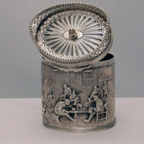 Dutch Silver Tea Caddy