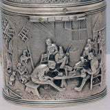 Dutch Silver Tea Caddy