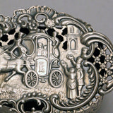 Edwardian Pierced and Repousse Hall Marked Silver Box