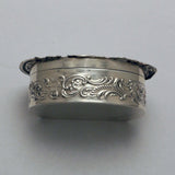 Edwardian Pierced and Repousse Hall Marked Silver Box