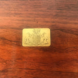 Edwardian Benson & Hedges  Humidor of Large Size, with Noble Coat of Arms