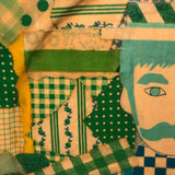 Collage Charger by Gloria Vanderbilt